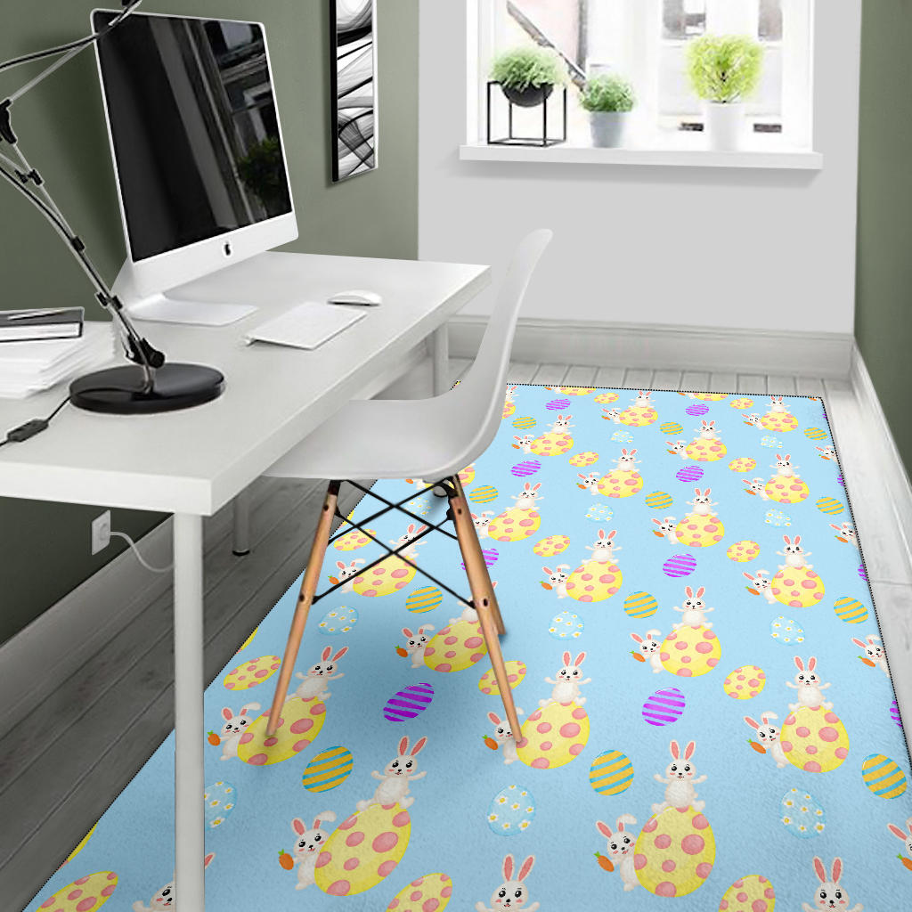 Easter Eggs Pattern Print Design RB015 Area Rugs