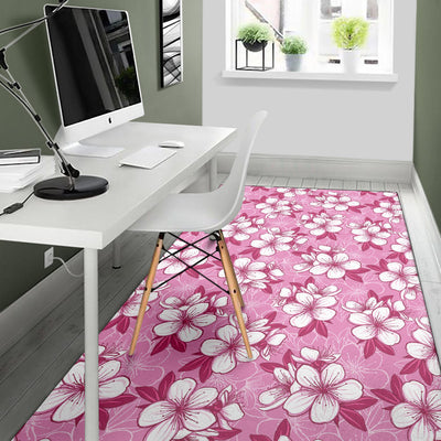 Cherry Blossom Pattern Print Design CB02 Area Rugs