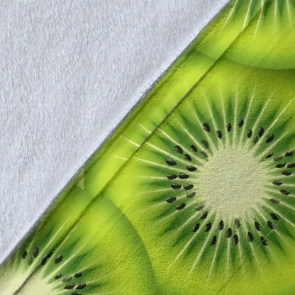 Kiwi Pattern Print Design KW01 Fleece Blanket