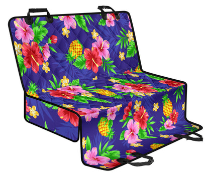 Hawaiian Themed Pattern Print Design H05 Rear Dog  Seat Cover