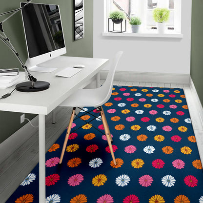 Gerberas Pattern Print Design GB06 Area Rugs