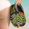 Bird Of Paradise Pattern Print Design BOP07 Aqua Water Shoes