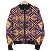 Aztec Pattern Print Design 09 Women's Bomber Jacket