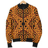 African Pattern Print Design 05 Women's Bomber Jacket