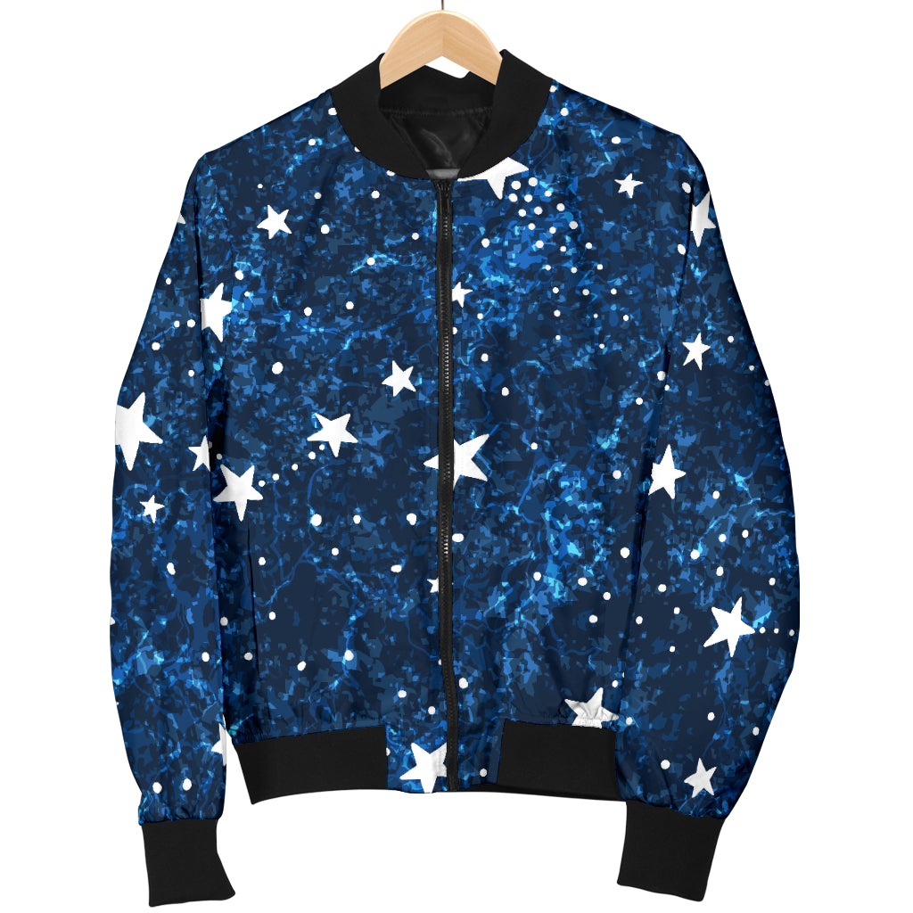 Cosmic Pattern Print Design 05 Women's Bomber Jacket
