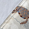 Sea Turtle Pattern Print Design T07 Fleece Blanket