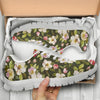 Apple blossom Pattern Print Design AB01 Sneakers White Bottom Shoes