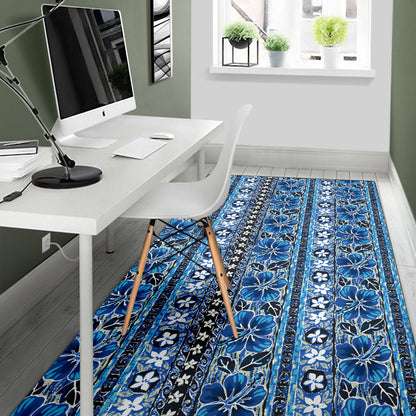 Hawaiian Themed Pattern Print Design H012 Area Rugs