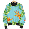 Bird Of Paradise Pattern Print Design BOP04 Men Bomber Jacket