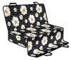 Daisy Pattern Print Design DS02 Rear Dog  Seat Cover