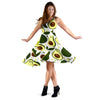 Avocado Pattern Print Design AC06 Midi Dress