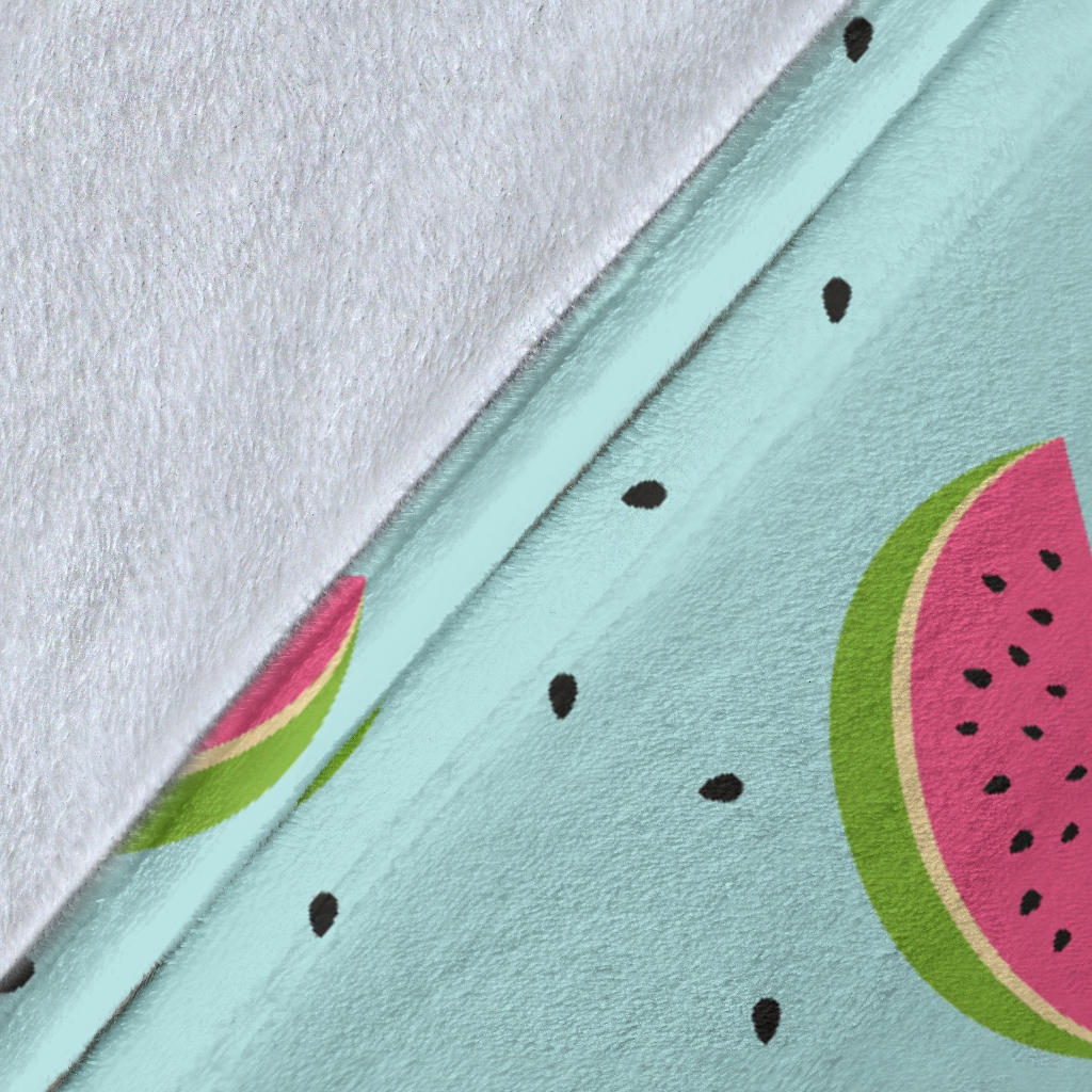 Watermelon Pattern Print Design WM06 Fleece Blanket