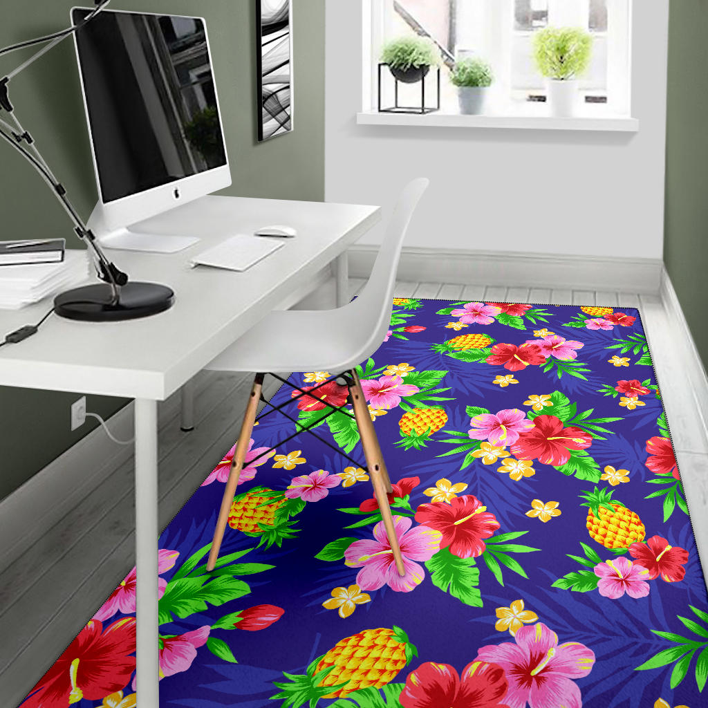 Hawaiian Themed Pattern Print Design H05 Area Rugs