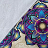 lotus Boho Pattern Print Design LO08 Fleece Blanket