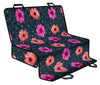 Anemone Pattern Print Design AM08 Rear Dog  Seat Cover