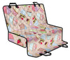 Cupcake Pattern Print Design CP06 Rear Dog  Seat Cover