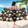 Daisy Pattern Print Design DS04 Sarong Pareo Wrap