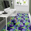 Tropical Flower Pattern Print Design TF019 Area Rugs