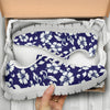 Hibiscus Pattern Print Design HB010 Sneakers White Bottom Shoes