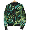 Tropical Flower Pattern Print Design TF08 Men Bomber Jacket