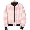 Marble Pattern Print Design 03 Women's Bomber Jacket