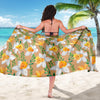 Daffodils Pattern Print Design DF04 Sarong Pareo Wrap