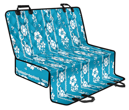 Hawaiian Themed Pattern Print Design H025 Rear Dog  Seat Cover