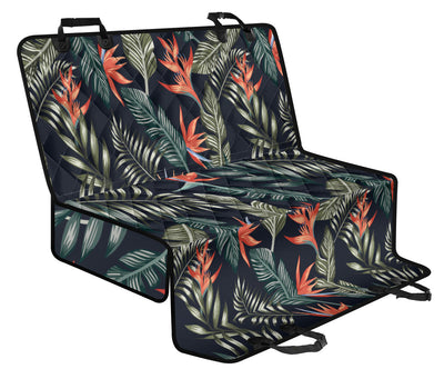 Bird Of Paradise Pattern Print Design BOP02 Rear Dog  Seat Cover