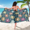 Hibiscus Pattern Print Design HB033 Sarong Pareo Wrap