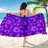 Amaryllis Pattern Print Design AL03 Sarong Pareo Wrap