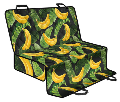 Banana Pattern Print Design BA01 Rear Dog  Seat Cover
