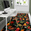 Tulip Boho Pattern Print Design TP09 Area Rugs