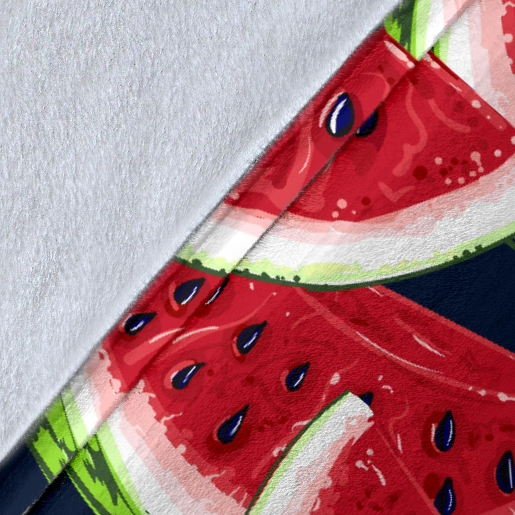 Watermelon Pattern Print Design WM011 Fleece Blanket