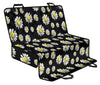 Daisy Pattern Print Design DS01 Rear Dog  Seat Cover