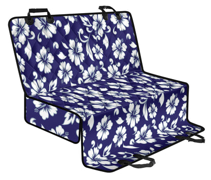 Hibiscus Pattern Print Design HB010 Rear Dog  Seat Cover