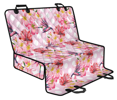 Bird Of Paradise Pattern Print Design BOP011 Rear Dog  Seat Cover