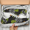 Bird Of Paradise Pattern Print Design BOP07 Sneakers White Bottom Shoes