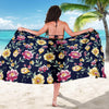 Gerberas Pattern Print Design GB03 Sarong Pareo Wrap