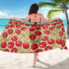 Cherry Pattern Print Design CH05 Sarong Pareo Wrap