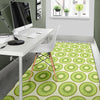 Kiwi Pattern Print Design KW02 Area Rugs