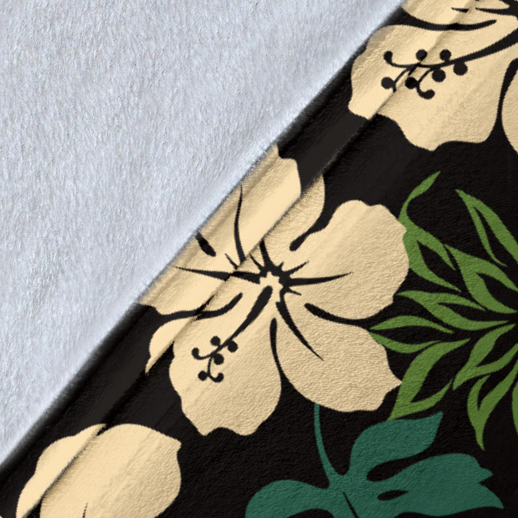 Hawaiian Themed Pattern Print Design H08 Fleece Blanket