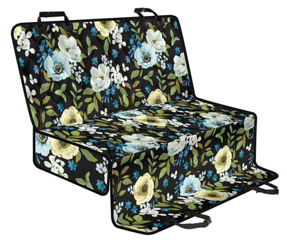 Anemone Pattern Print Design AM03 Rear Dog  Seat Cover