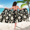 Daffodils Pattern Print Design DF06 Sarong Pareo Wrap