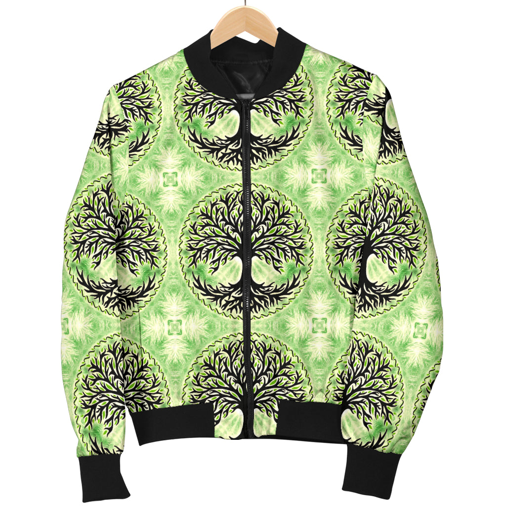 Celtic Pattern Print Design 010 Women's Bomber Jacket