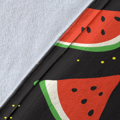 Watermelon Pattern Print Design WM09 Fleece Blanket