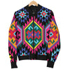 Mexican Pattern Print Design 02 Women's Bomber Jacket