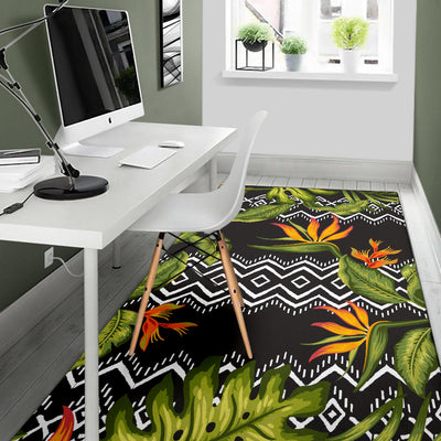 Bird Of Paradise Pattern Print Design BOP07 Area Rugs