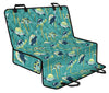 Sea Turtle Pattern Print Design T08 Rear Dog  Seat Cover