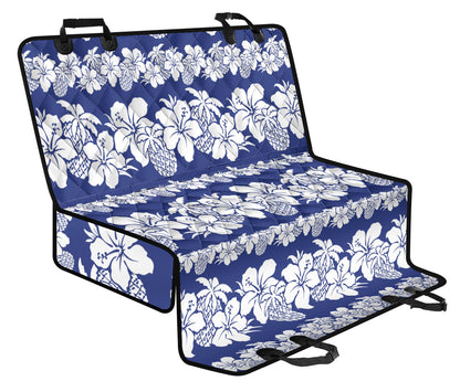 Hawaiian Themed Pattern Print Design H07 Rear Dog  Seat Cover