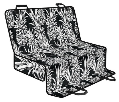Pineapple Pattern Print Design PP08 Rear Dog  Seat Cover